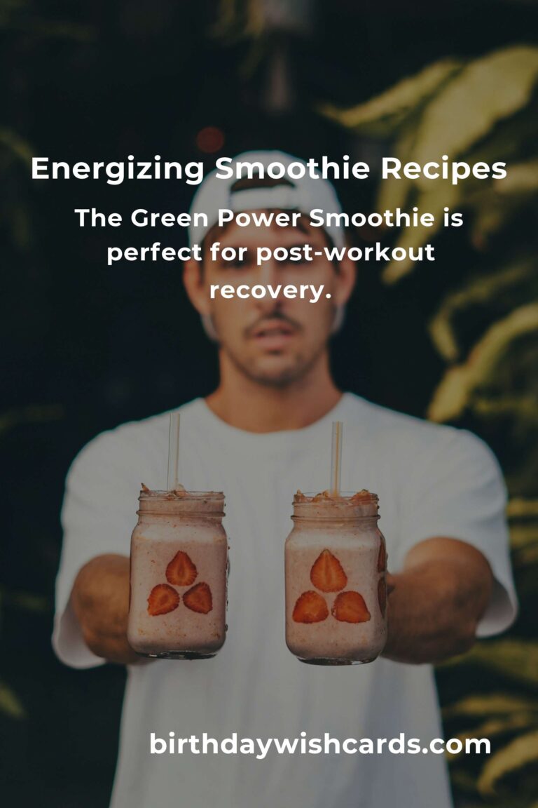 Delicious and Nutritious Smoothie Recipes for Fitness Enthusiasts