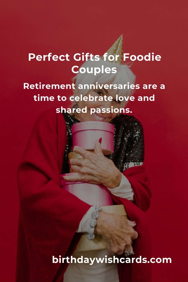 Deliciously Thoughtful: Perfect Retirement Anniversary Gifts for Food Lovers