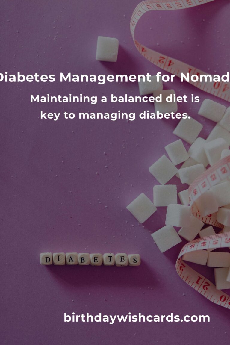 Diabetes Management Guide for Digital Nomads in 2025