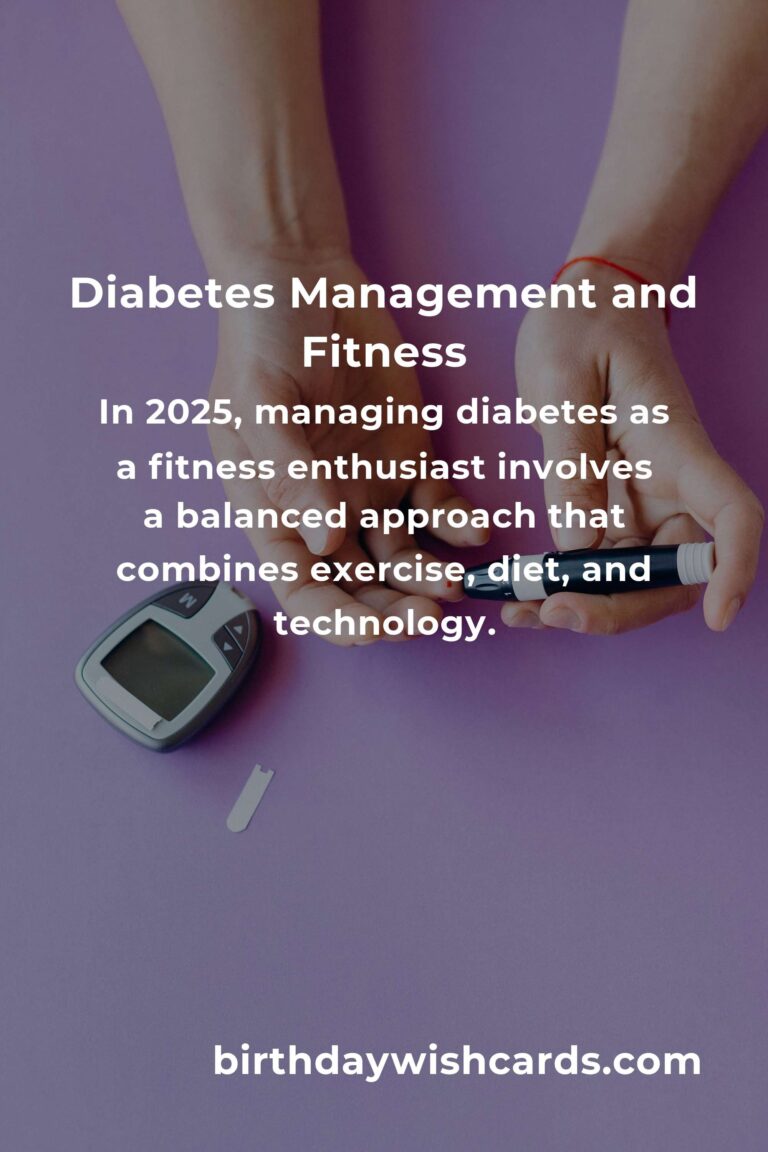 Diabetes Management Guide for Fitness Enthusiasts in 2025