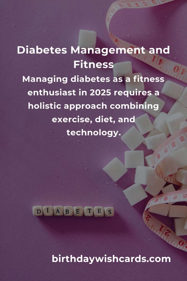 Diabetes Management Guide for Fitness Enthusiasts in 2025