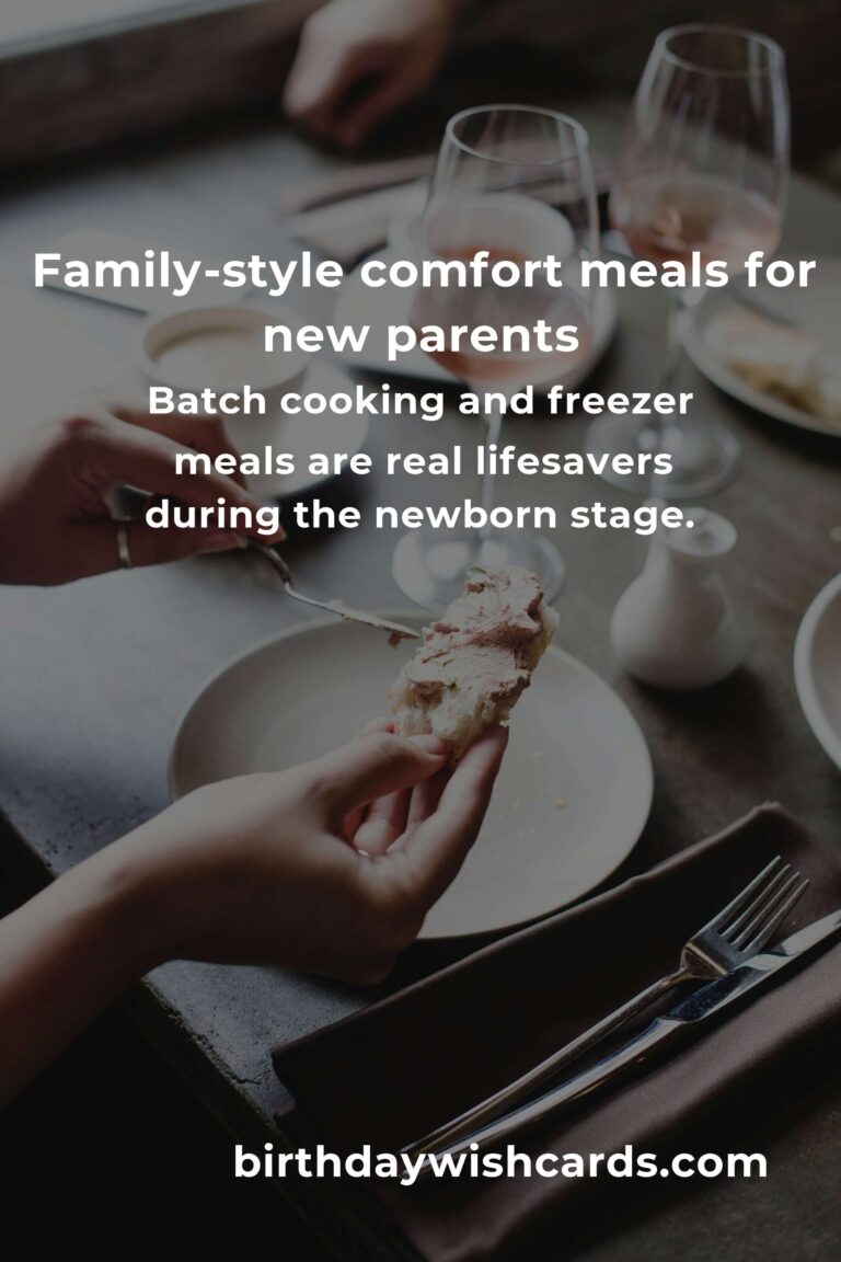 Dinner Ideas for New Parents: Heartwarming Meals to Make Life Easier