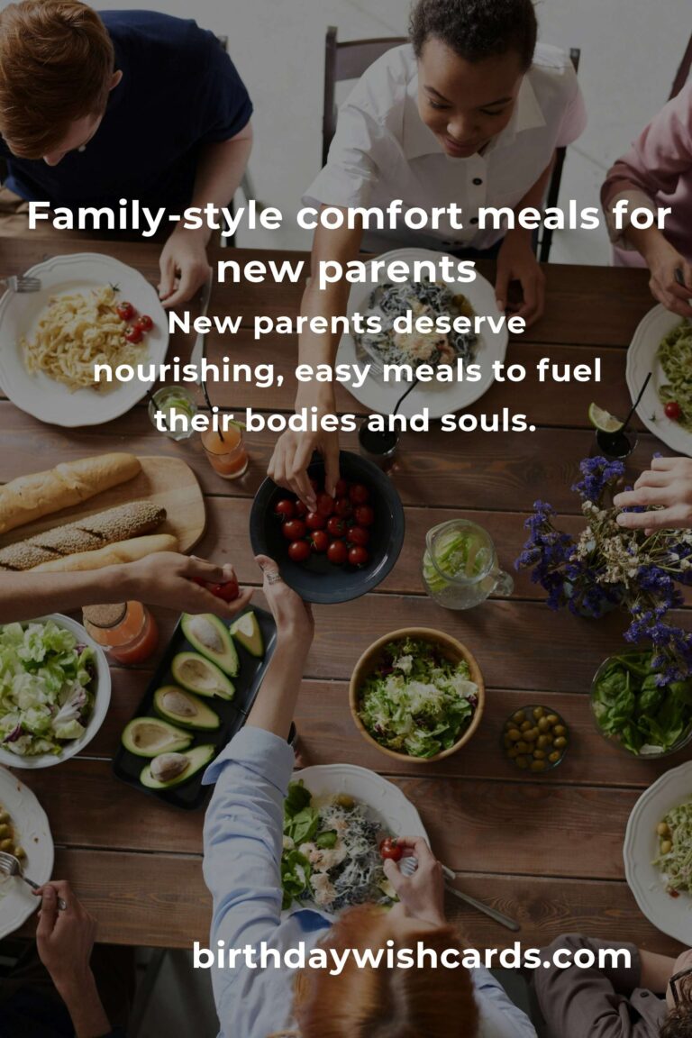 Dinner Ideas for New Parents: Heartwarming Meals to Make Life Easier