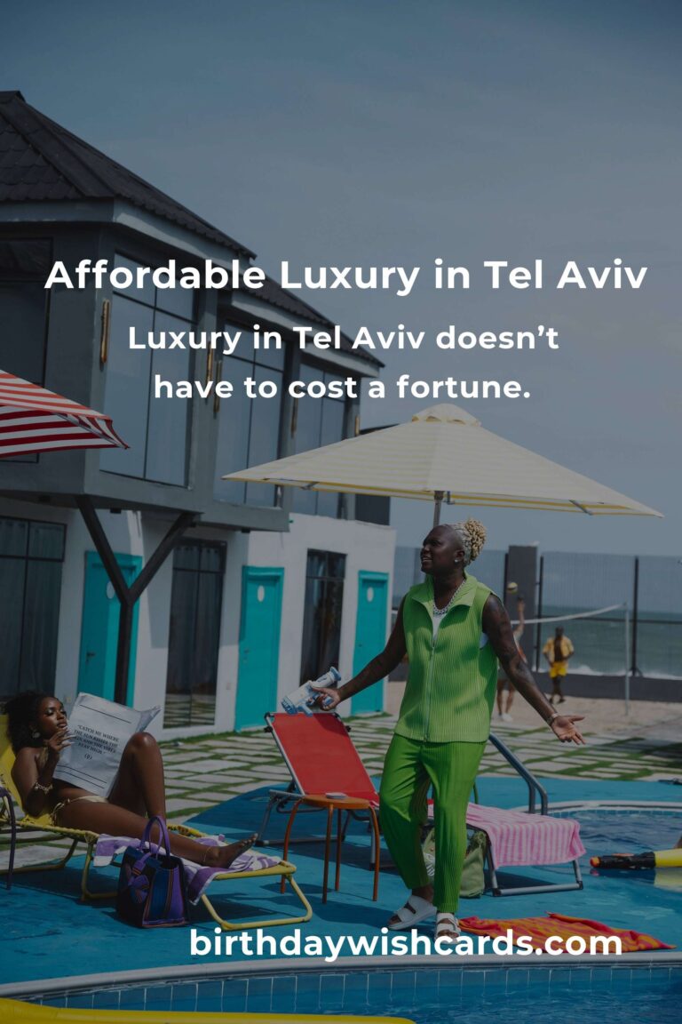 Discover Affordable Luxury: A Heartfelt Guide to Tel Aviv Resorts