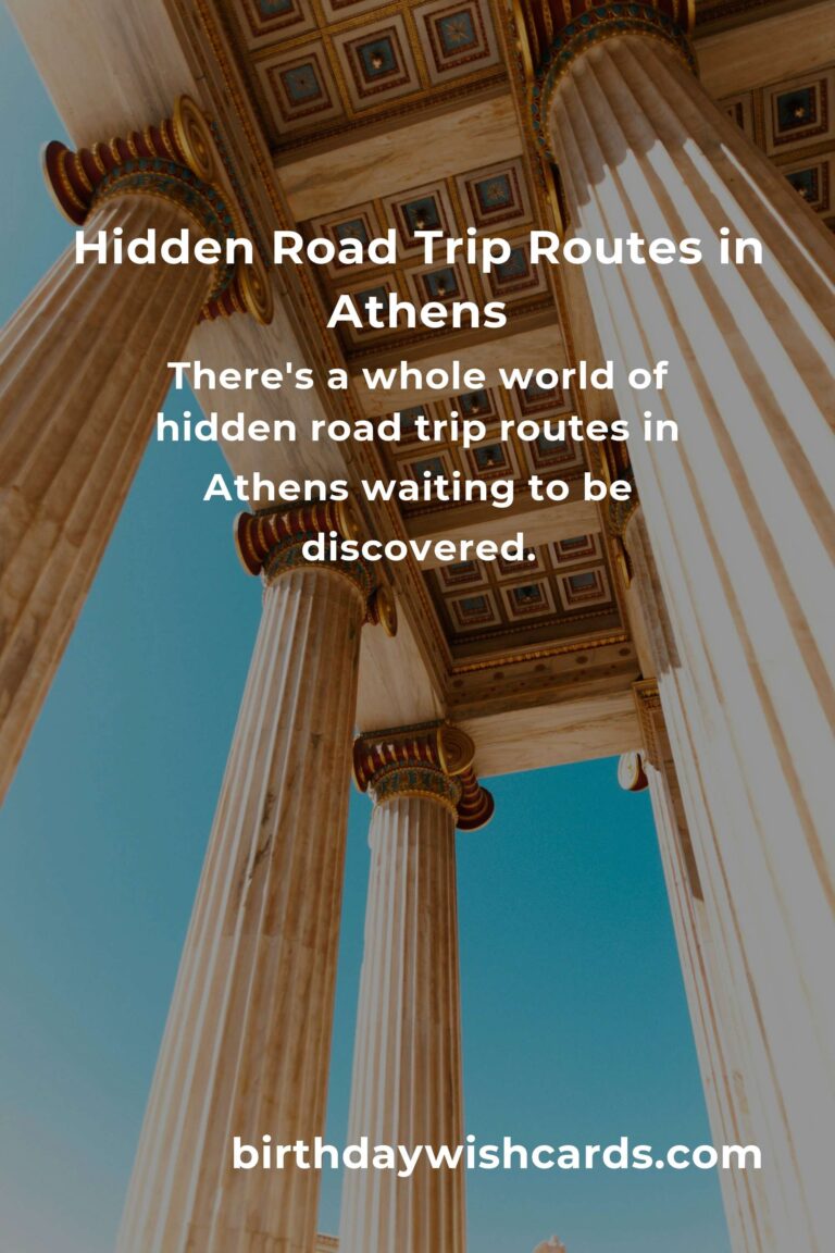 Discover Athens: Hidden Road Trip Routes You Must Experience