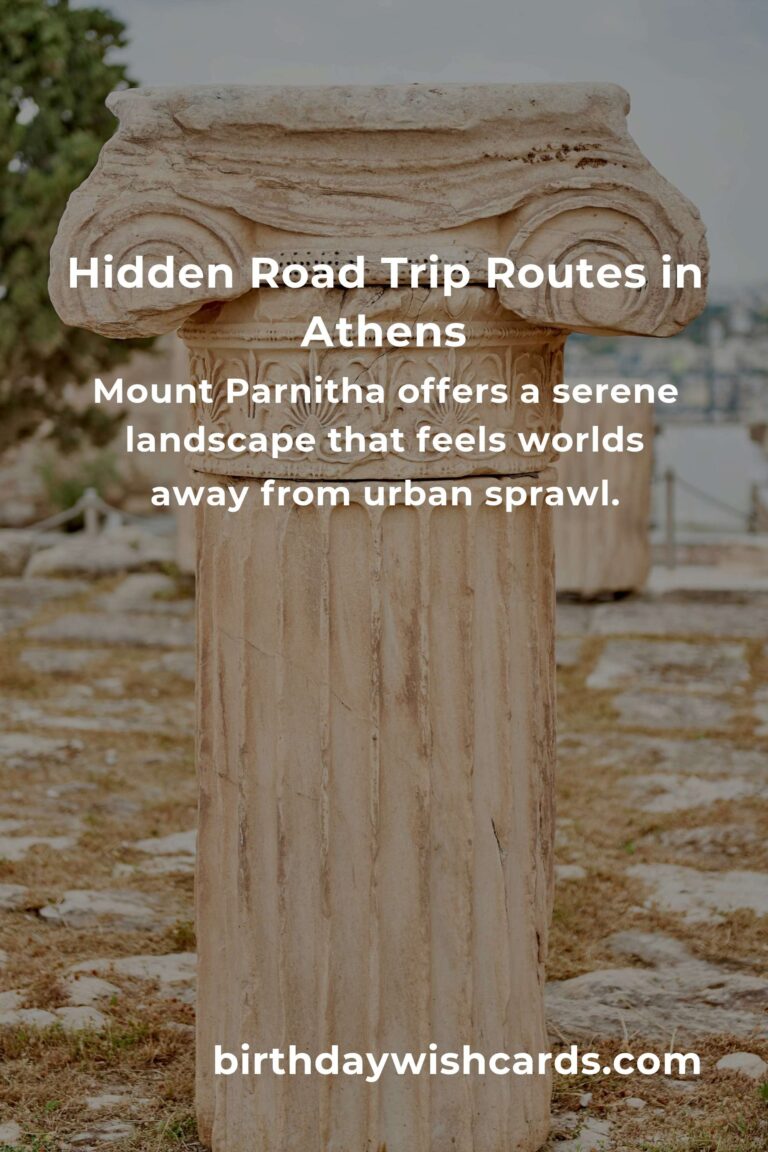 Discover Athens: Hidden Road Trip Routes You Must Experience