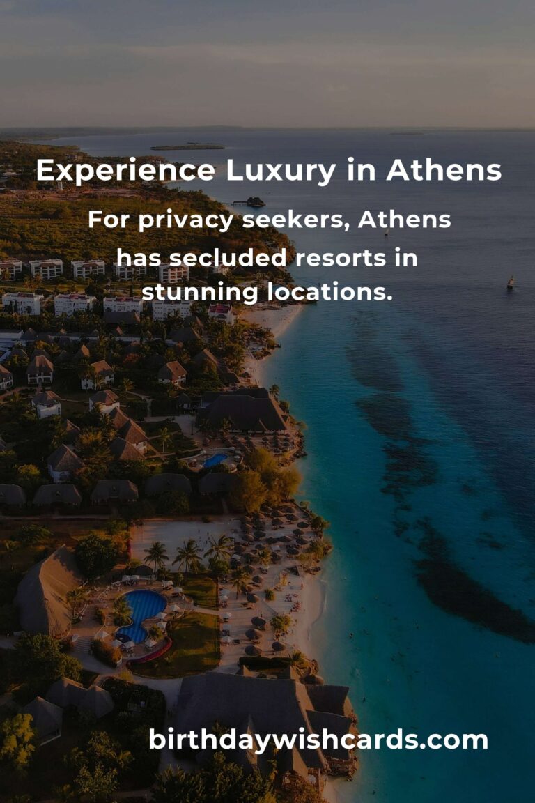 Discover Athens: The Top 50 Luxury Resorts That Promise an Unforgettable Escape