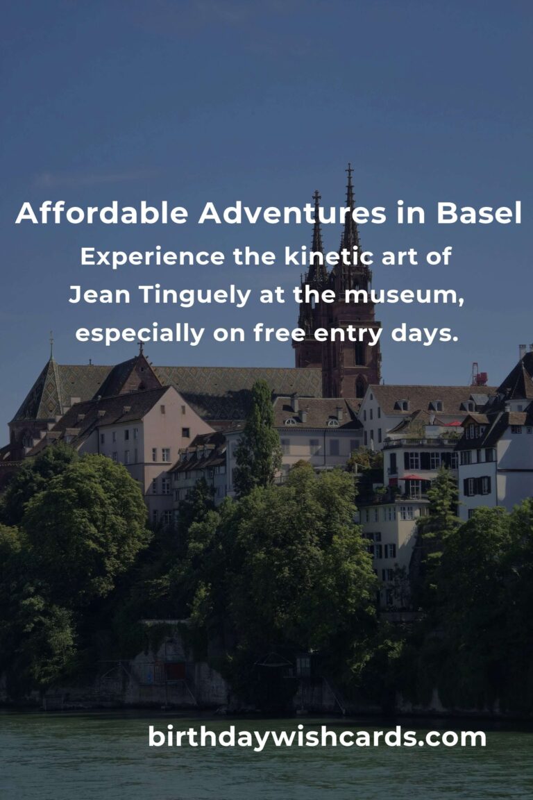Discover Basel on a Budget: Your Guide to Affordable Adventures