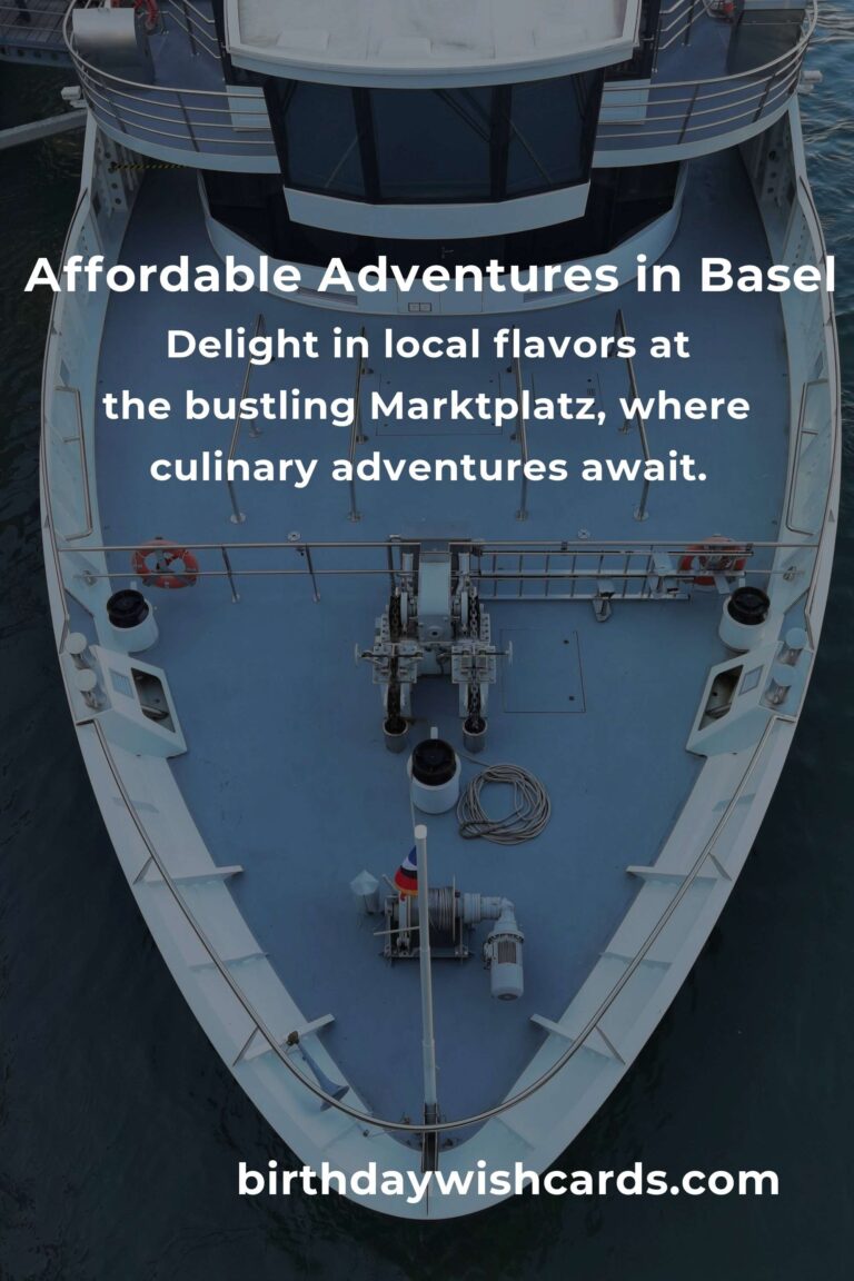 Discover Basel on a Budget: Your Guide to Affordable Adventures