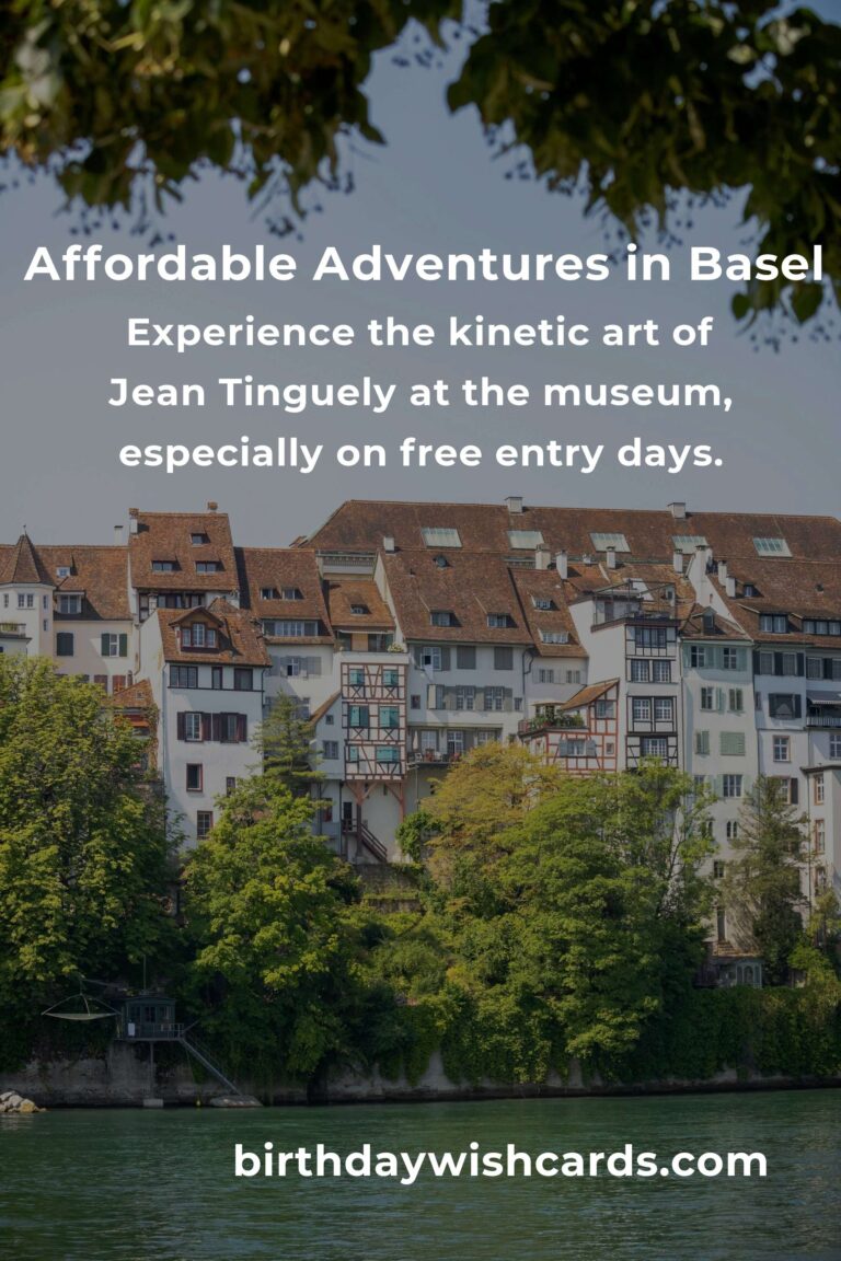 Discover Basel on a Budget: Your Guide to Affordable Adventures
