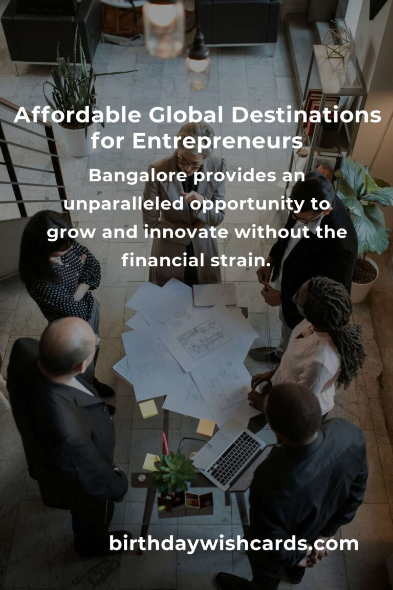 Discover Budget Destinations for Entrepreneurs in 2025: Where Dreams Meet Affordability