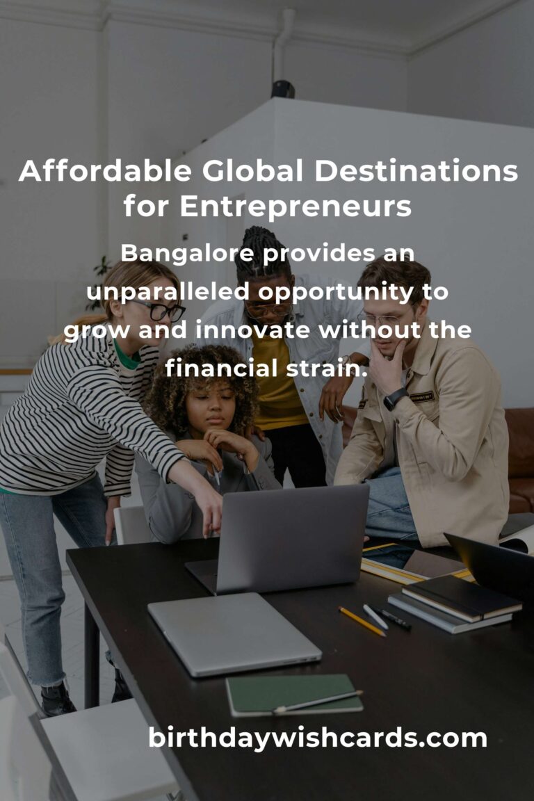 Discover Budget Destinations for Entrepreneurs in 2025: Where Dreams Meet Affordability