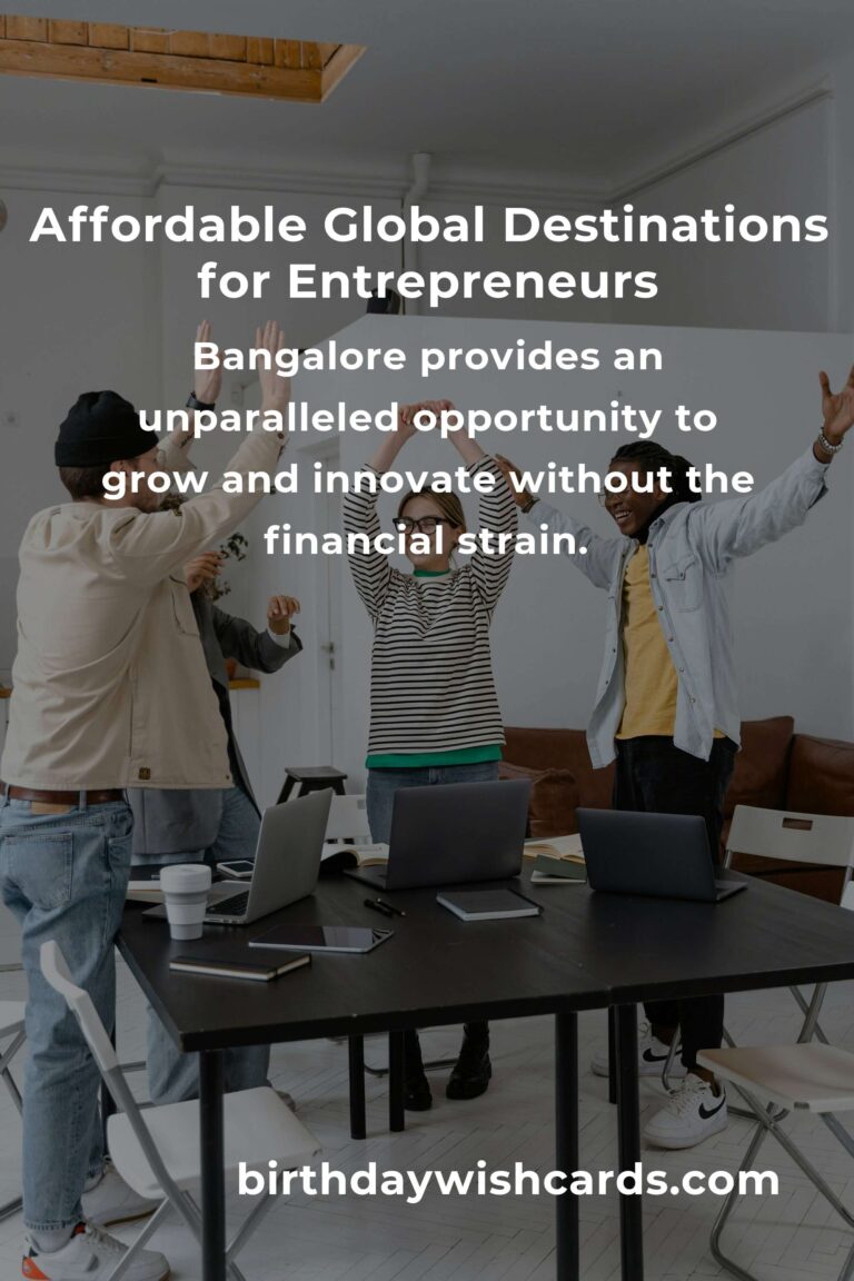 Discover Budget Destinations for Entrepreneurs in 2025: Where Dreams Meet Affordability