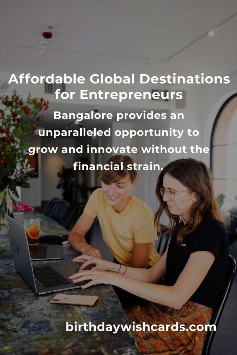 Discover Budget Destinations for Entrepreneurs in 2025: Where Dreams Meet Affordability
