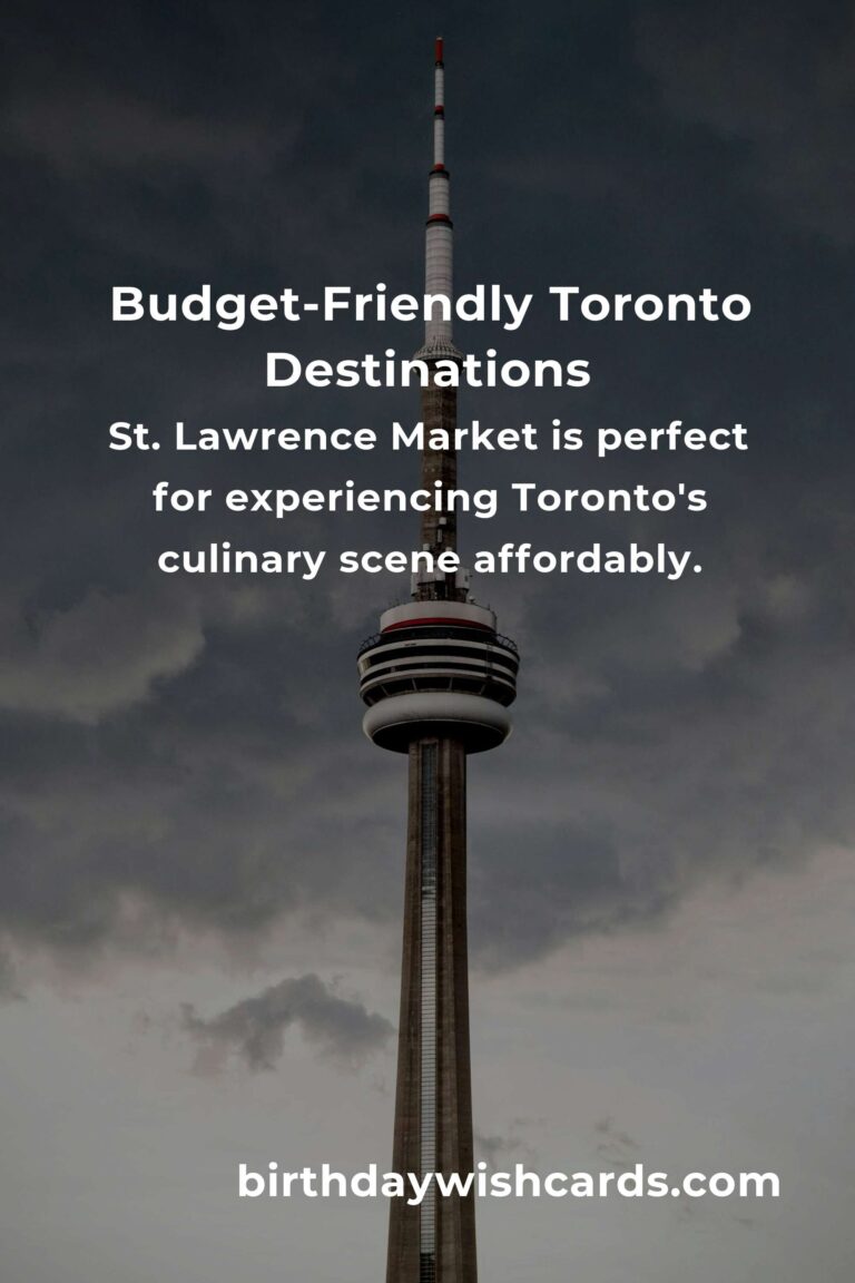 Discover Budget Destinations in Toronto: Your Ultimate Guide