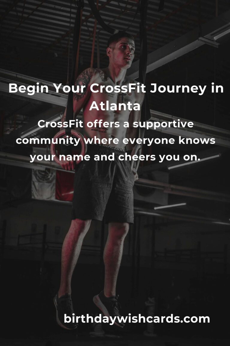 Discover CrossFit in Atlanta: Your Beginner's Journey to Strength and Community