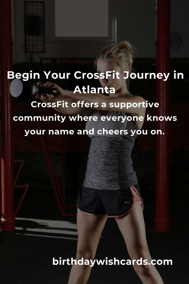 Discover CrossFit in Atlanta: Your Beginner's Journey to Strength and Community