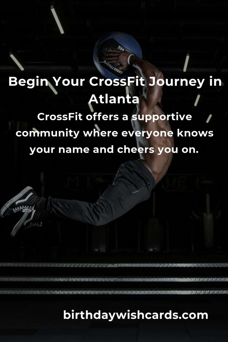 Discover CrossFit in Atlanta: Your Beginner's Journey to Strength and Community