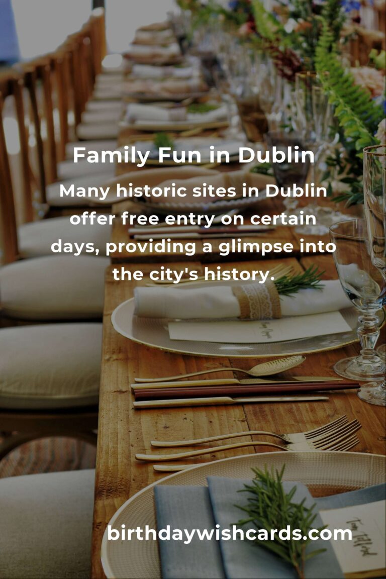 Discover Exciting Free Events in Dublin for Families This Month