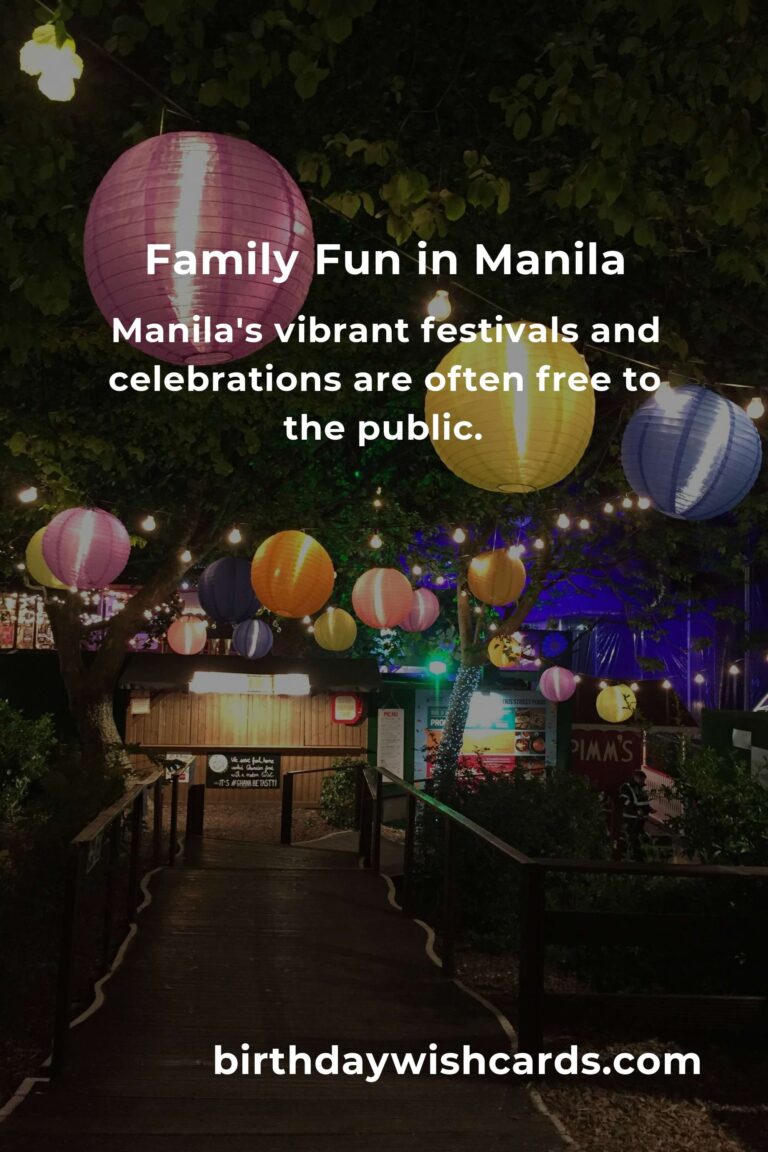 Discover Exciting Free Events in Manila for Families This Month