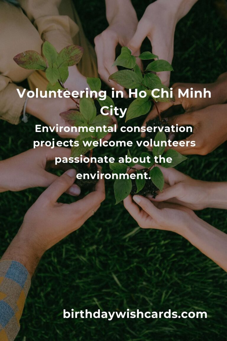 Discover Exciting Volunteer Opportunities for Freelancers in Ho Chi Minh City