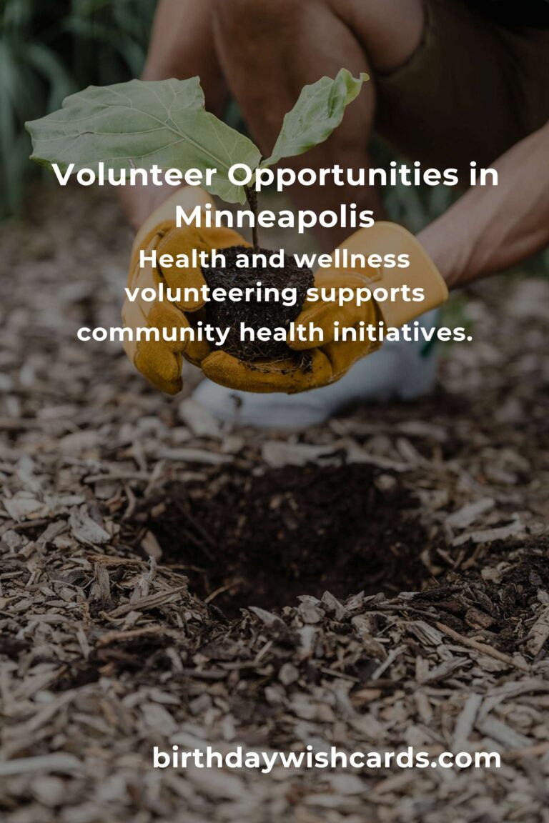 Discover Exciting Volunteer Opportunities for Professionals in Minneapolis