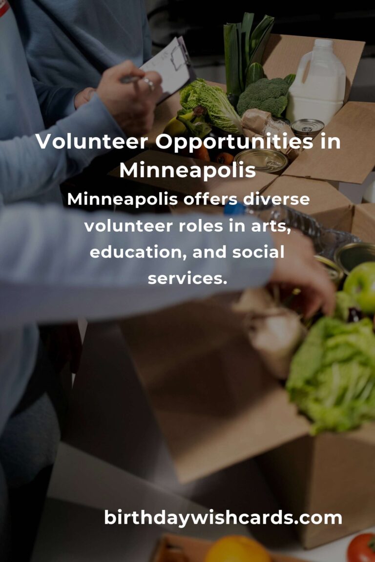 Discover Exciting Volunteer Opportunities for Professionals in Minneapolis