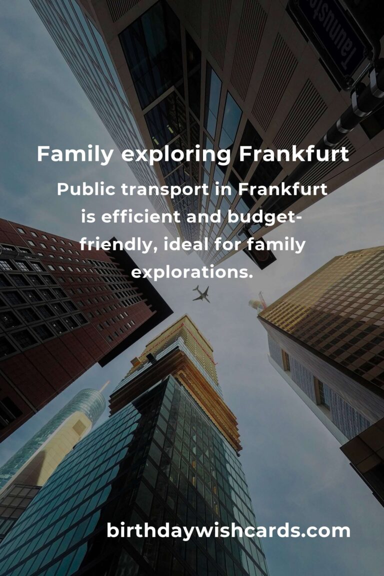 Discover Frankfurt: A Heartfelt Budget Guide for Family Adventures