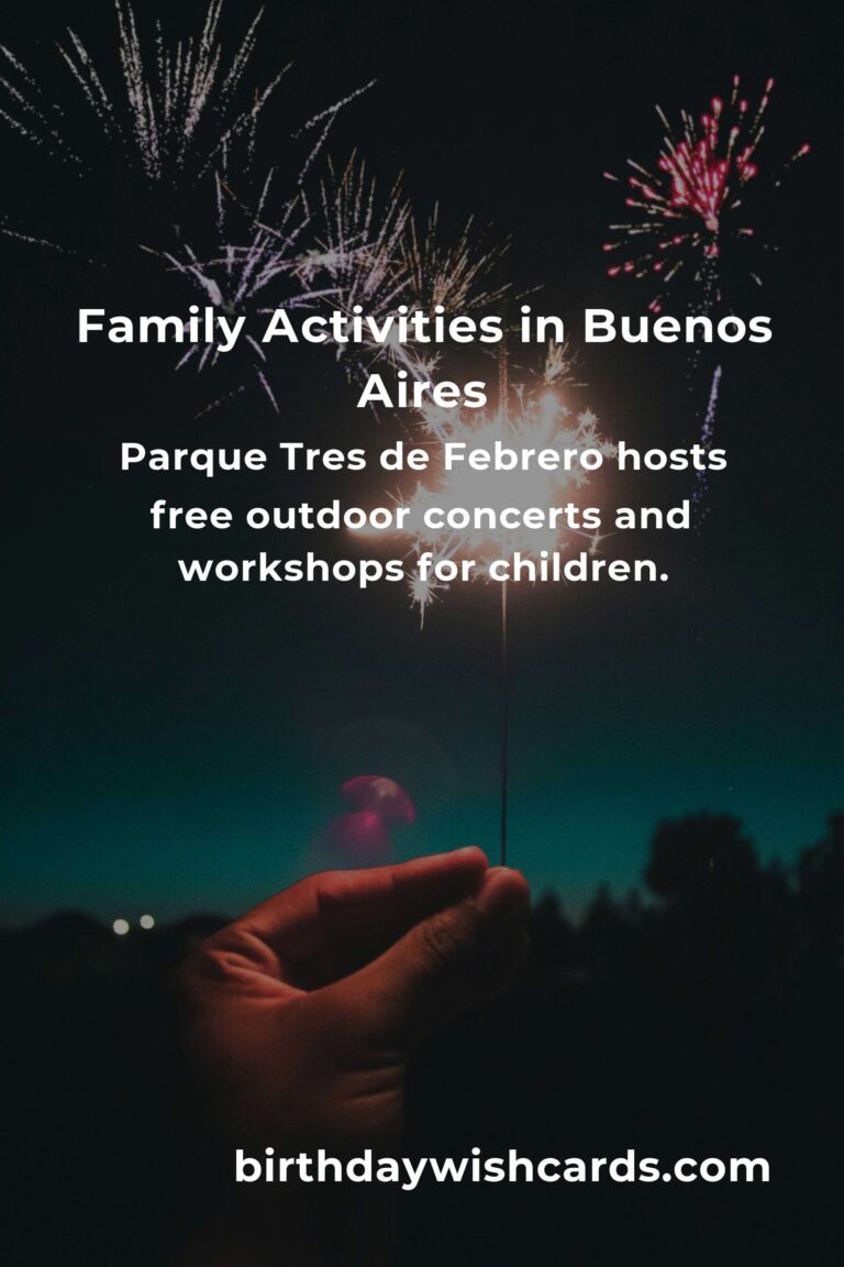 Discover Free Events in Buenos Aires for Families
