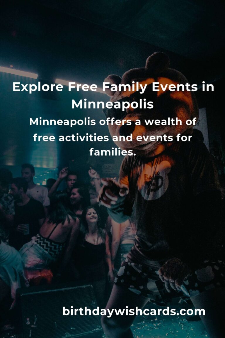 Discover Free Events in Minneapolis for Families This Month