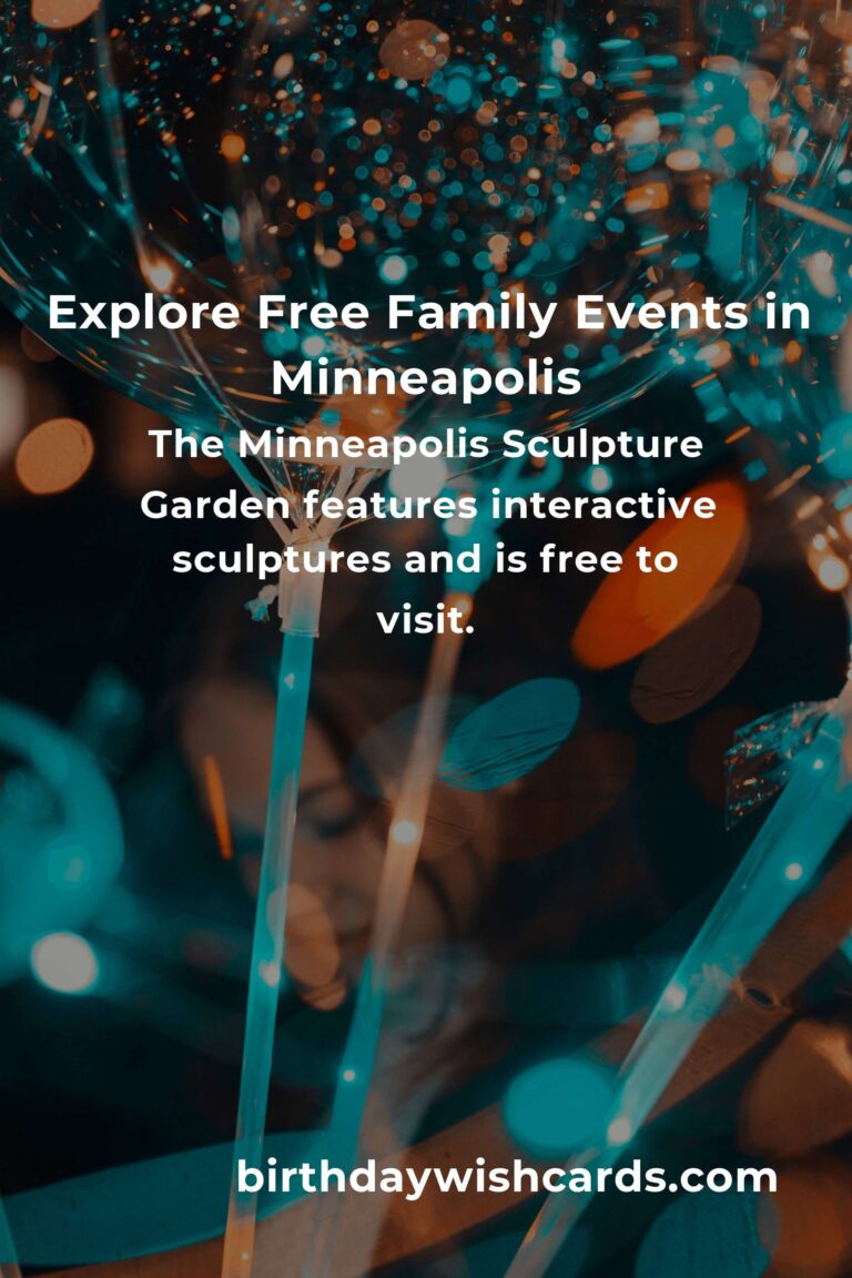 Discover Free Events in Minneapolis for Families This Month