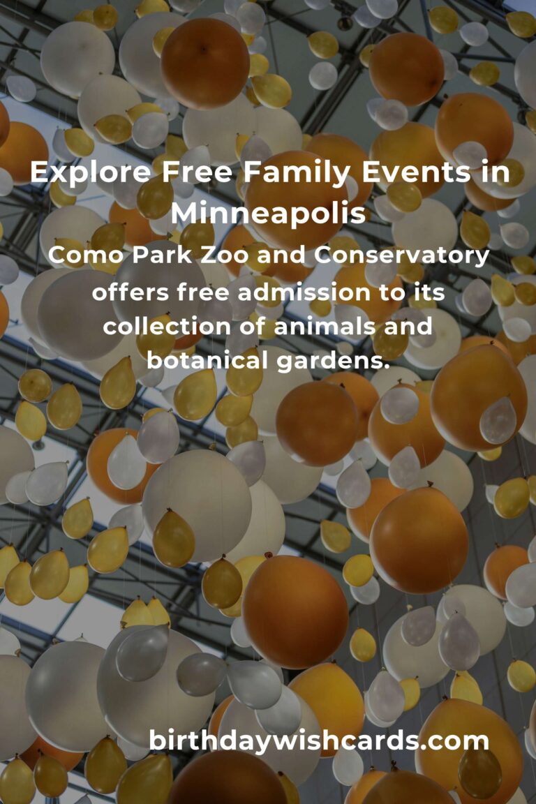 Discover Free Events in Minneapolis for Families This Month