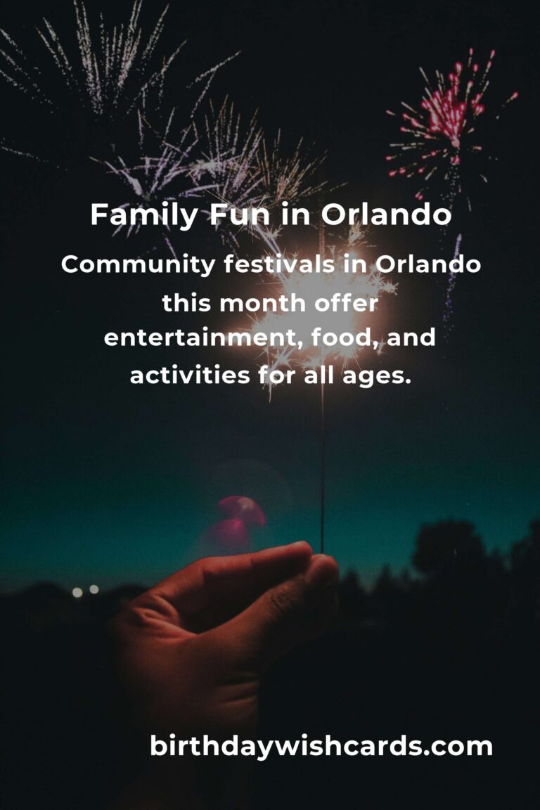 Discover Free Events in Orlando for Families This Month