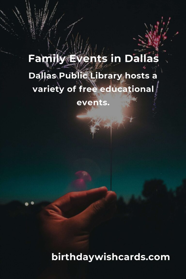 Discover Free Family Events in Dallas This Month