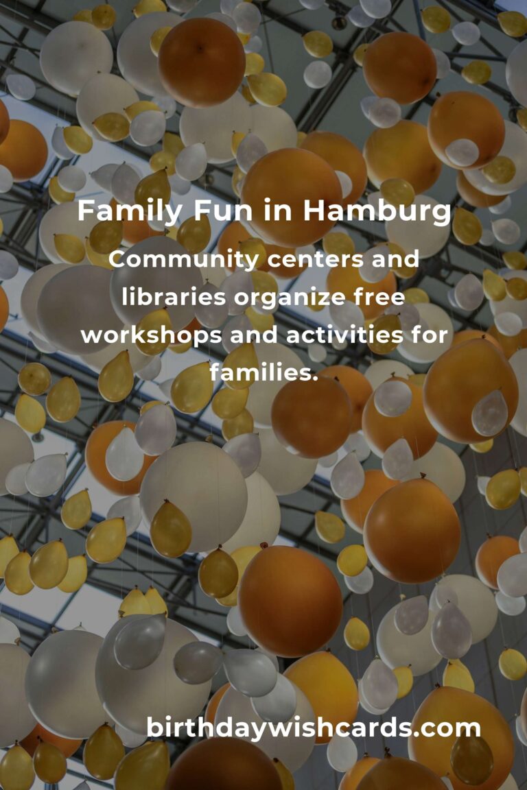 Discover Free Family Events in Hamburg This Month