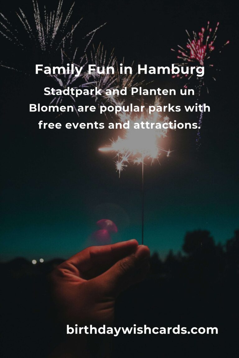 Discover Free Family Events in Hamburg This Month