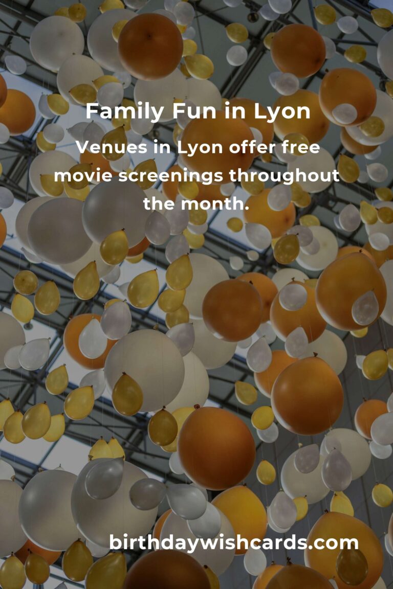 Discover Free Family Events in Lyon This Month