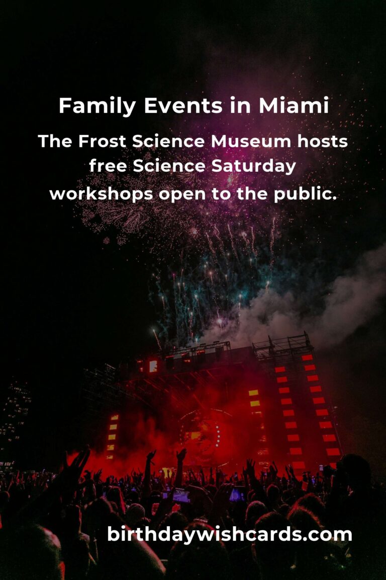 Discover Free Family Events in Miami This Month