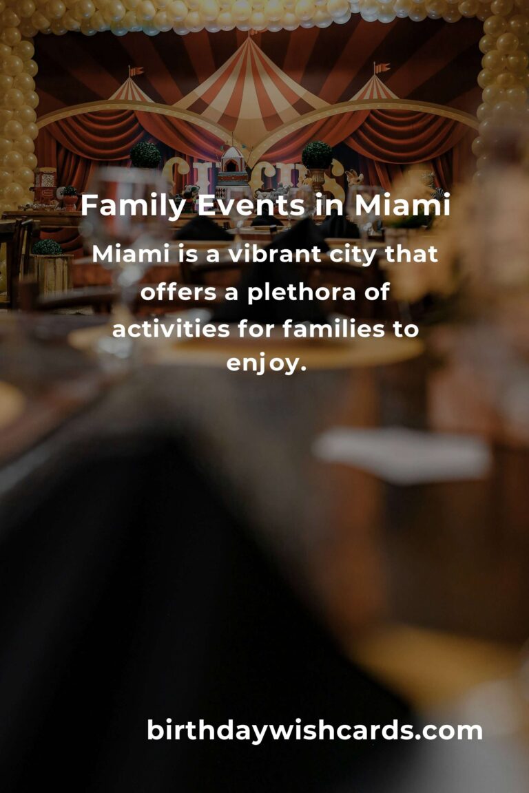 Discover Free Family Events in Miami This Month