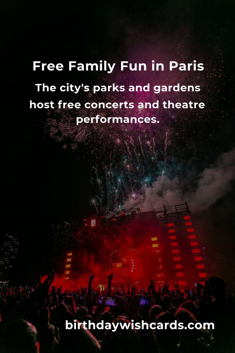 Discover Free Family Events in Paris This Month
