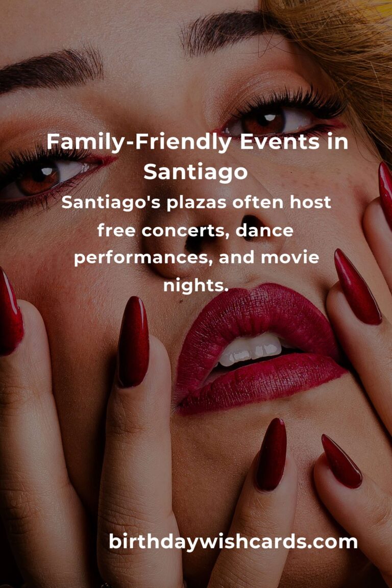 Discover Free Family Events in Santiago This Month