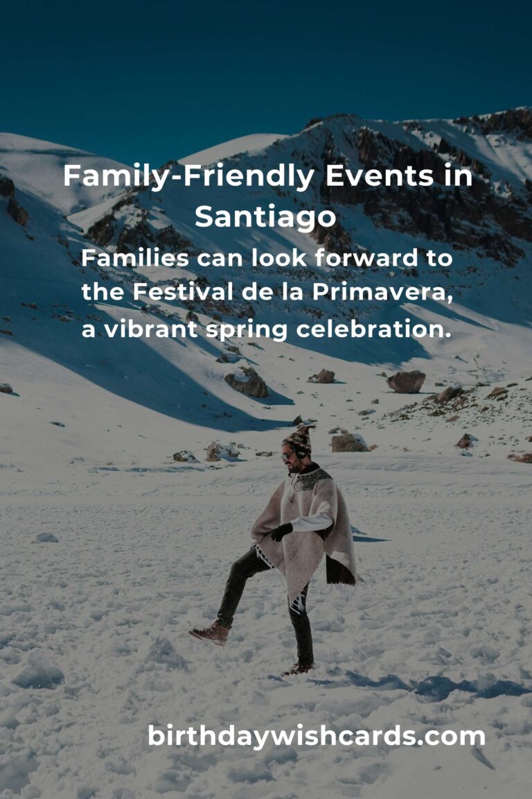 Discover Free Family Events in Santiago This Month