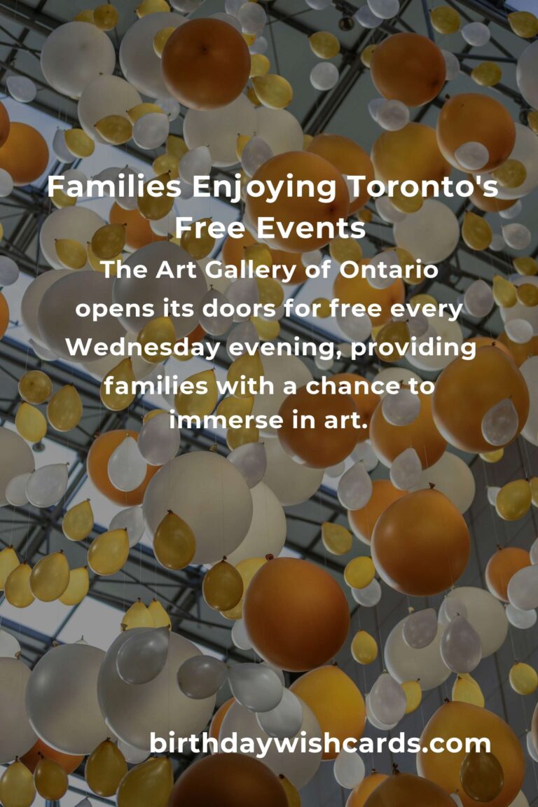 Discover Free Family Events in Toronto: Make Unforgettable Memories Without Breaking the Bank