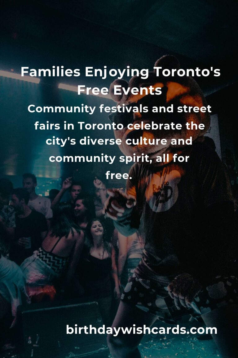 Discover Free Family Events in Toronto: Make Unforgettable Memories Without Breaking the Bank
