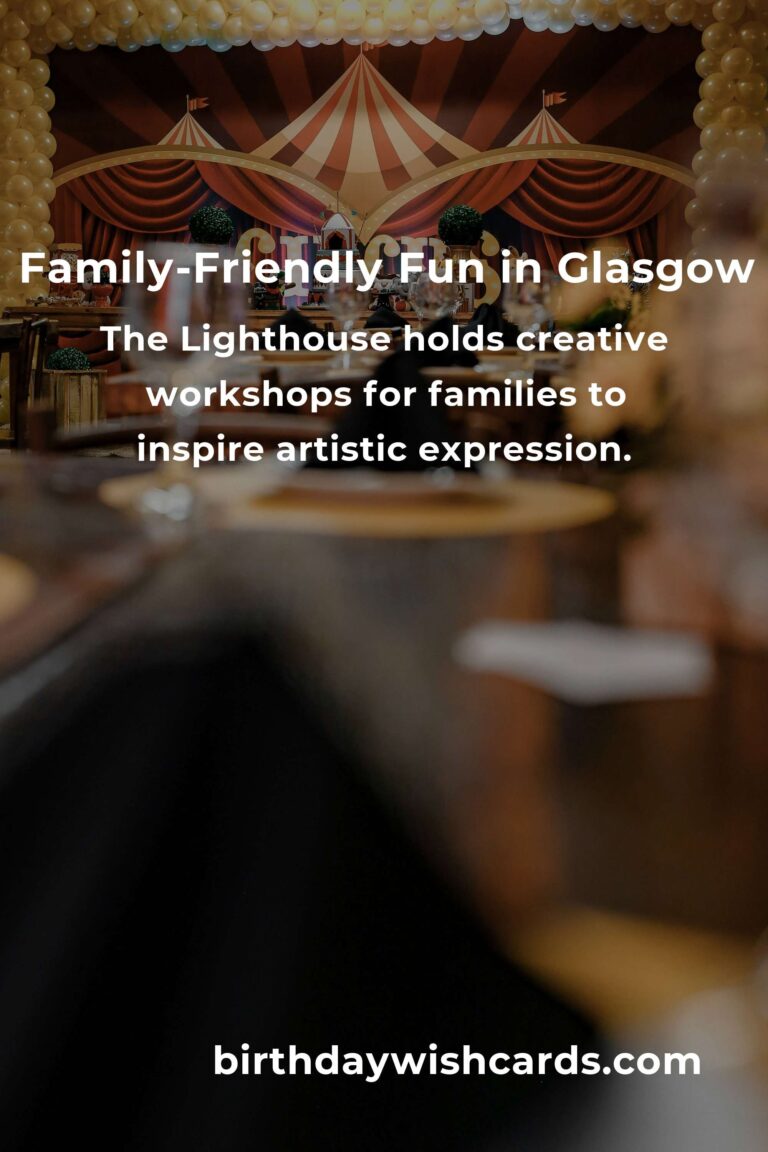 Discover Free Family-Friendly Events in Glasgow This Month