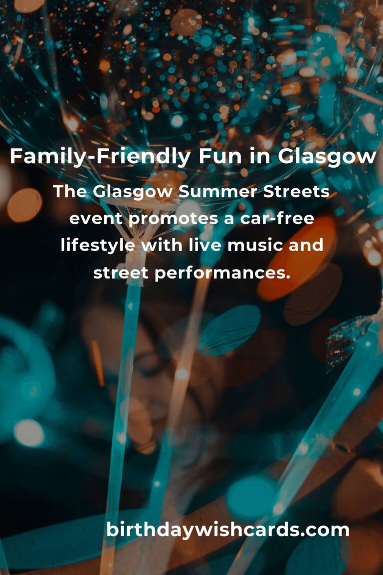Discover Free Family-Friendly Events in Glasgow This Month