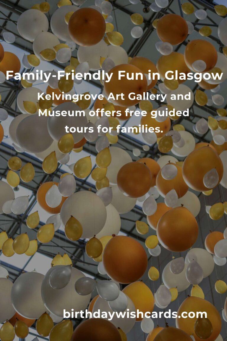 Discover Free Family-Friendly Events in Glasgow This Month