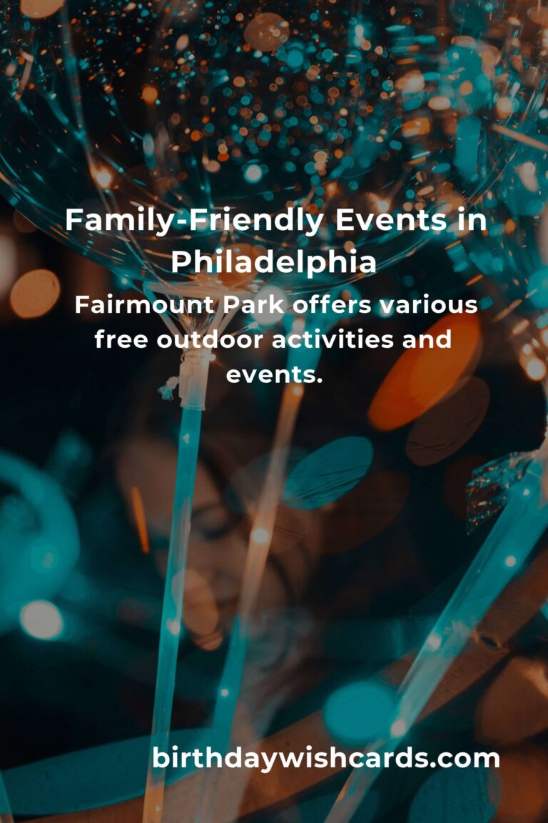 Discover Free Family-Friendly Events in Philadelphia This Month
