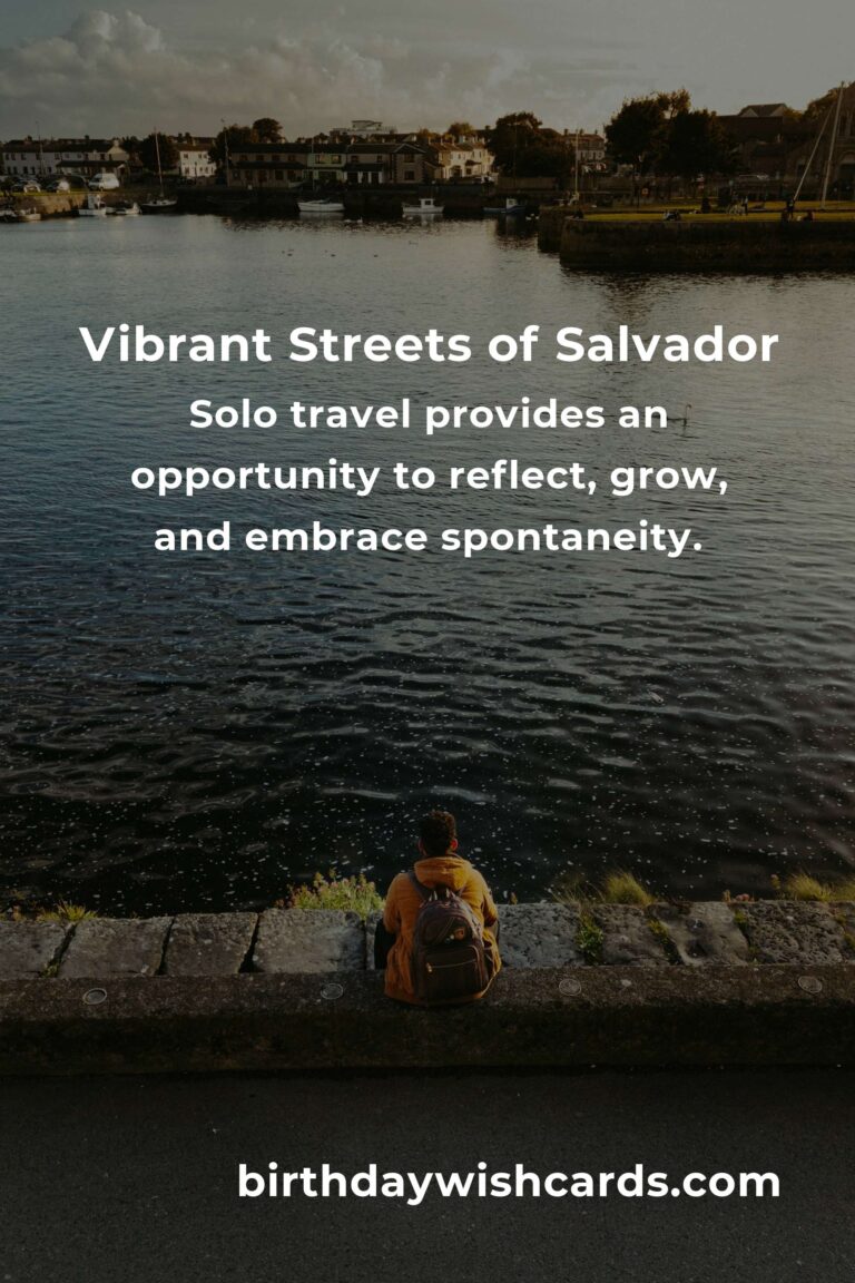 Discover Freedom: A Heartfelt Budget Guide to Solo Travel in Salvador