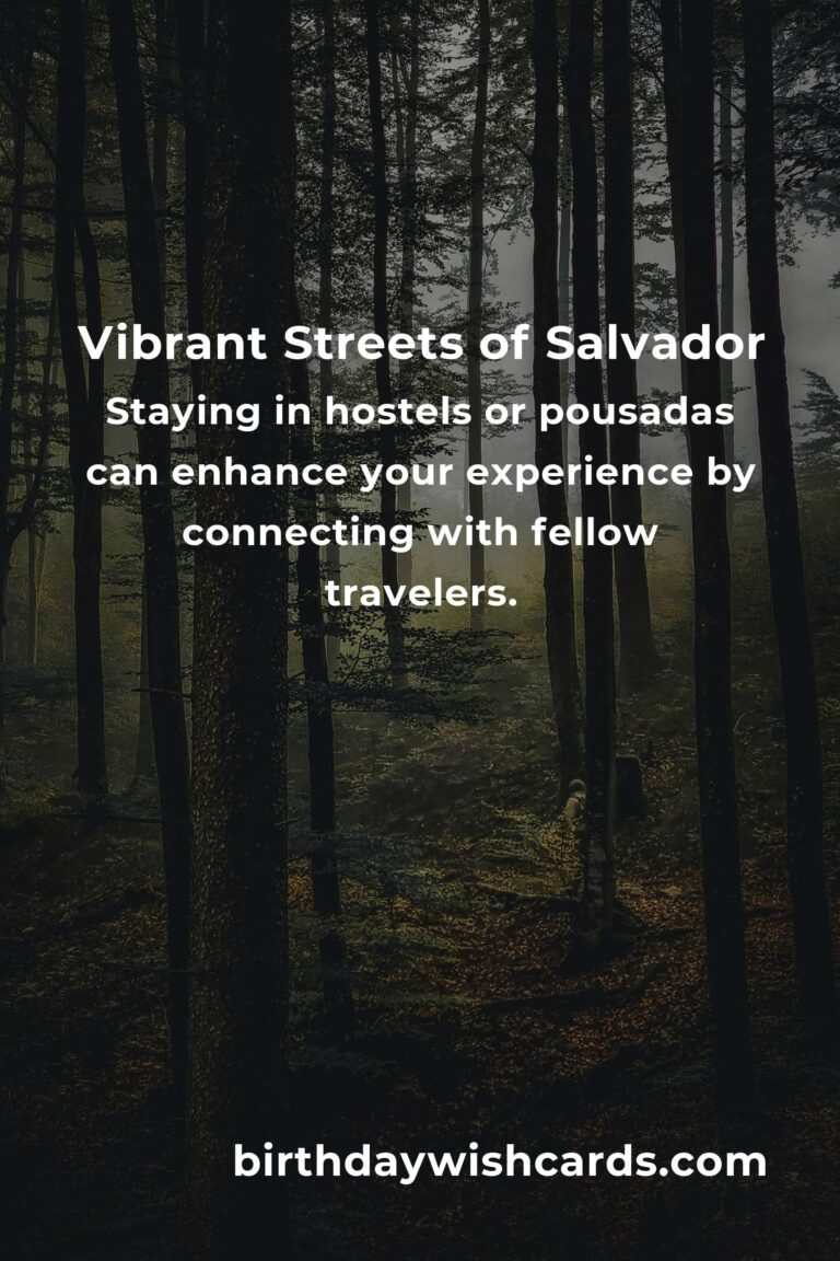 Discover Freedom: A Heartfelt Budget Guide to Solo Travel in Salvador